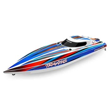 Катер на радіокеруванні Traxxas Disruptor VXL 4S High-Performance Electric Brushless RTR Race Boat (106064-4 Blue)