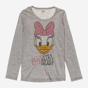 Дитячий лонгслів для дівчинки Disney Minnie HW1059 104 см Темно-сірий (3609086800367)