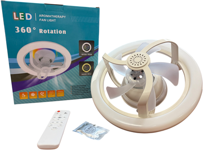 Лампа-вентилятор XoKo LED RGB Fan Light 100 Aroma