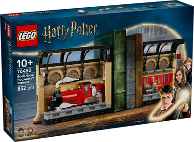 Конструктор LEGO Harry Potter Книжковий куточок: Гоґвортс - експрес 832 елемента (76450) (5702017812885)