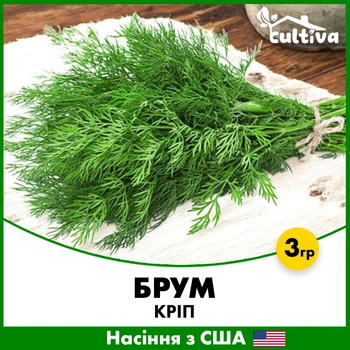 Укроп Брум, 3 г, Семена из США