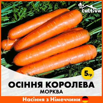 Морковь Осенняя Королева, 5 гр, Семена из Германии