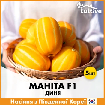 Дыня Asia Seed Манита F1, 5 шт