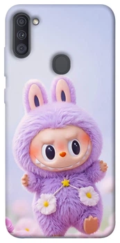TPU чохол Demsky Labubu purple для Samsung Galaxy A11