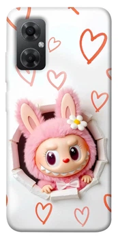 TPU чохол Demsky Labubu paper для Xiaomi Redmi Note 11R