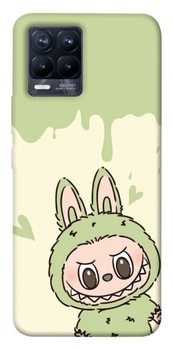 TPU чохол Demsky Labubu green для Realme 8