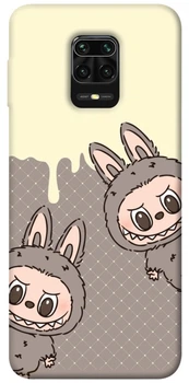 TPU чохол Demsky Labubu twins для Xiaomi Redmi Note 9s / Note 9 Pro / Note 9 Pro Max