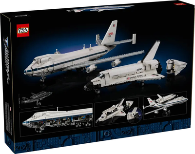 Zestaw klocków LEGO Icons Shuttle Carrier Aircraft 2417 elementów (10360)