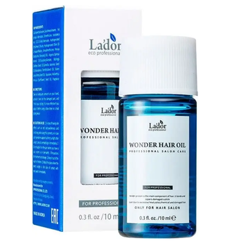 Зволожувальна олія для волосся — La'dor Wonder Hair Oil, пробник, 10 мл