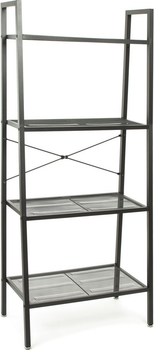 Стелаж Homla MALMI металевий 60 x 35 x 135 см Black (5904183832241)