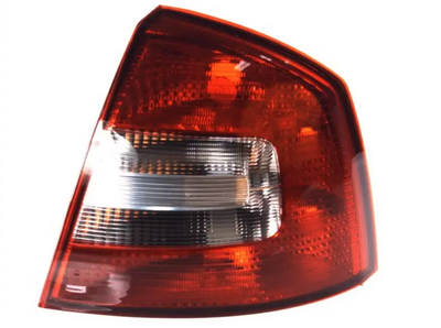 Фонарь задний Skoda Octavia A5 2009-2012, правый, в бампере, Depo, 665-1918R-UE