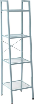 Стелаж Homla MALMI металевий 35 x 35 x 135 см Grey (5904183851723)