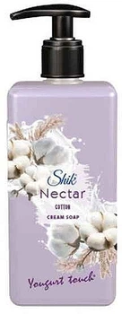 Жидкое крем-мыло с дозатором "Хлопок" - Shik Nectar Cotton Cream Soap 450ml (1475994-33163161)