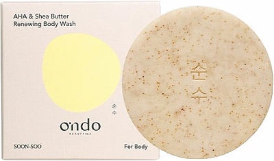 Натуральний засіб для тіла, що відлущує - Ondo Beauty 36.5 AHA & Shea Butter Renewing Body Wash 70g (1134413-33997323)