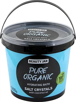 Кристаллы соляные для ванны - Beauty Jar Pure Organic Salt Crystals 1200g (1447359-33485611)