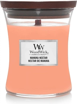 Ароматическая свеча в стакане - WoodWick Hourglass Candle Manuka Nectar 610g (1313986-25001200)