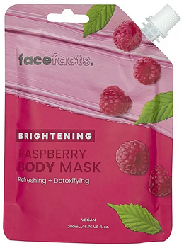 Осветляющая малиновая маска для тела - Face Facts Brightening Raspberry Body Mask 200ml (1223277-149450)