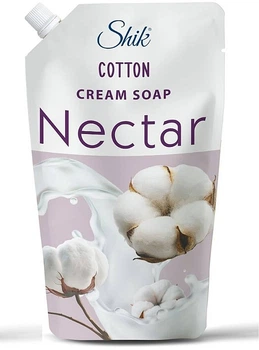 Жидкое крем-мыло "Хлопок" (дой-пак) - Shik Nectar Cotton Cream Soap 460ml (1475995-33135614)
