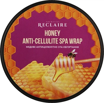 Медове антицелюлітне SPA обгортання - Reclaire Honey Anti-Cellulite SPA Wrap 200ml (1269100-31155356)