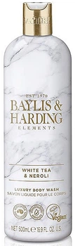 Гель для душа "Белый чай и нероли" - Baylis & Harding Elements White Tea & Neroli Luxury Body Wash 500ml (948517-25746019)