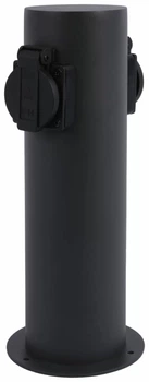 Уличный столбик-розетка Goldlux 327956-PLX Elektri LED IP44