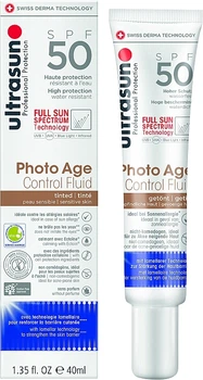Антивозрастной солнцезащитный тонирующий флюид для лица SPF50 - Ultrasun Photo Age Control Fluid Tint SPF50 40ml (1465271-36118916)