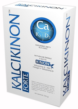 Вітамінно-мінеральний комплекс Valentis Kalcikinon Forte 60 таблеток (7640153061478)