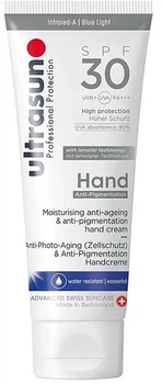 Сонцезахисний крем для рук проти пігментних плям SPF30 - Ultrasun Anti-Pigmentation Hand Cream SPF30 75ml (1465319-33353948)