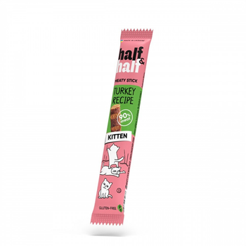 Ласощі для кошенят Half&Half з індичкою 5 г (4823082431878)A