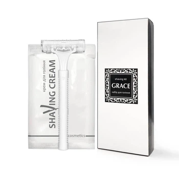 Набор для бритья GRACE в картонной коробочке. Комплект 50 шт.