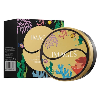 Гідрогелеві патчі з екстрактом золотистих морських водоростей Images Golden Seaweed Moisturizing (80г/60шт/30пар)