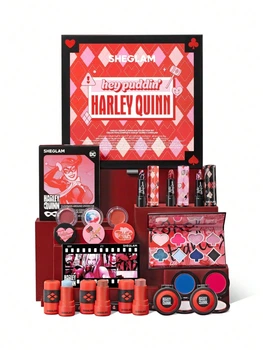 Коллекционный набор косметики SHEGLAM Harley Quinn X SHEGLAM Collection Set, набор декоративной косметики коллекция Харли Квинн