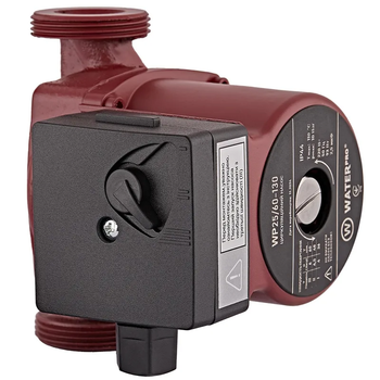 Насос циркуляционный Waterpro WP25/60-130 с кабелем, без гаек WP3339