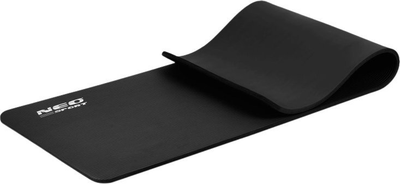 Mata do cwiczen Neo Sport gruba 183 x 60 cm 192300 czarna (5903890606169)