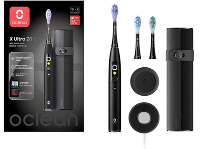 Електрична зубна щітка Oclean X Ultra 20 Set Electric Toothbrush Black