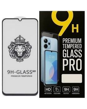 Защитное стекло Lion для Samsung Galaxy A16 / A16 5G / A26 5G/ M16 5G с черной рамкой