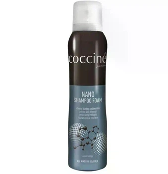 Шампунь пінка для очищення шкіри, замші та текстилю Coccine Nano Shampoo 150 мл