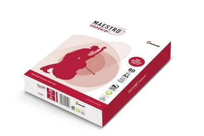 Папір 80г/м, А4, Maestro Standard+, 500арк (клас В)