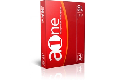 Папір 80г/м, А4, A-One, 500арк (клас B) (5)