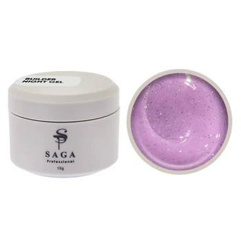 Гель для наращивания Saga Professional Builder Gel Night 03 15 г