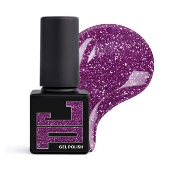 Гель-лак Jerden Proff 065 Violet Dazzle светоотражающий сиренево-розовый 5 мл
