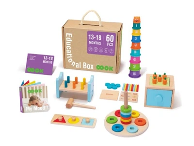 Развивающий бокс 6 в 1, Tooky Toy, TK752