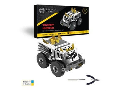 Конструктор Trophy Hunter. Вездеход Шерп механический, Metal Time (MT056), 108 дет.