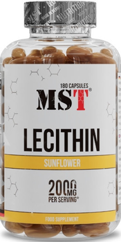 MST Sunflower Lecithin 2000 mg 180 капсул