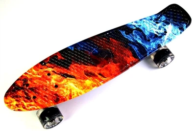 Пенні борд "Fish". Fire and Ice