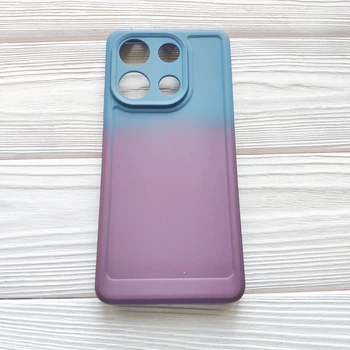 Чохол TPU Gradient для Xiaomi Redmi Note 13 4G Dark blue-purple