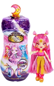 Кукла - сюрприз Magic Mixies Pixlings - Pheona the Phoenix, серия Shimmerverse, фея-феникс с крыльями, Moose T