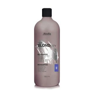 Шампунь для окрашенных волос блонд Mirella Ice Your Blondesty Shampoo 300 мл