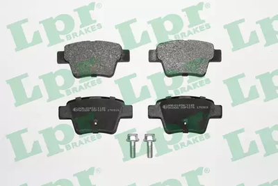 05P1278 LPR - Гальмівні колодки до дисків (R, S)