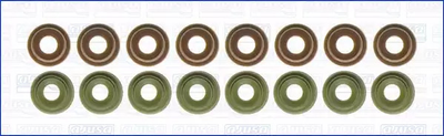 К-кт сальників клапанів IN/EX (16шт) Toyota Camry/Corolla/Previa 3S/4A/7A/7M